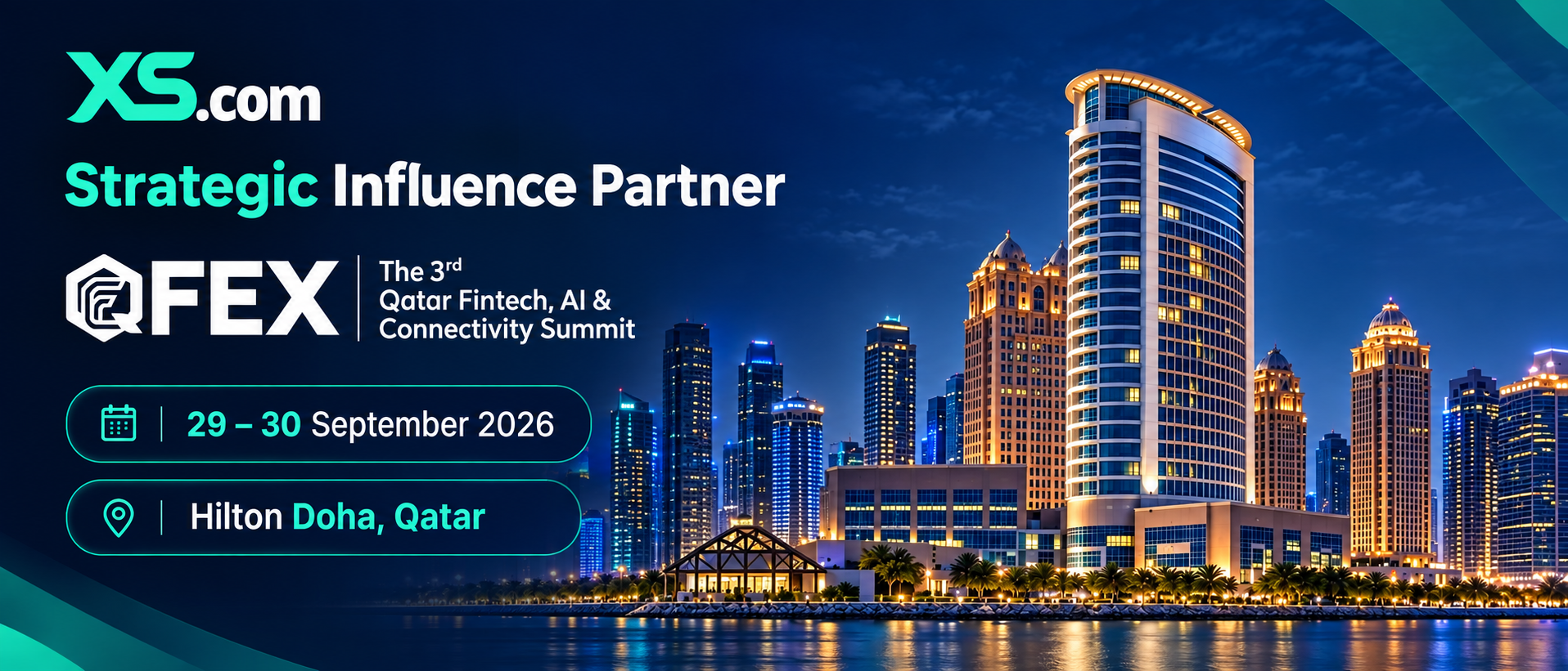 XS.com Expands MENA Presence for Qatar Financial Expo