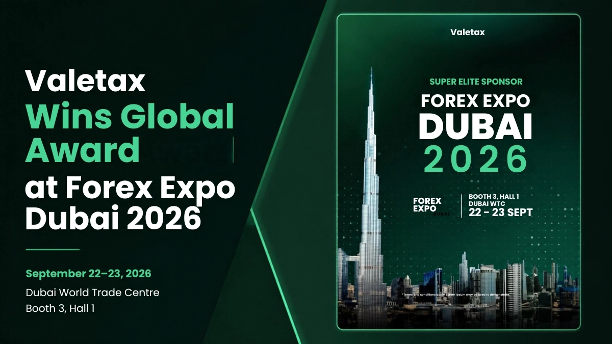 Forex Expo Dubai 2026 Names Valetax a Global Award Winner