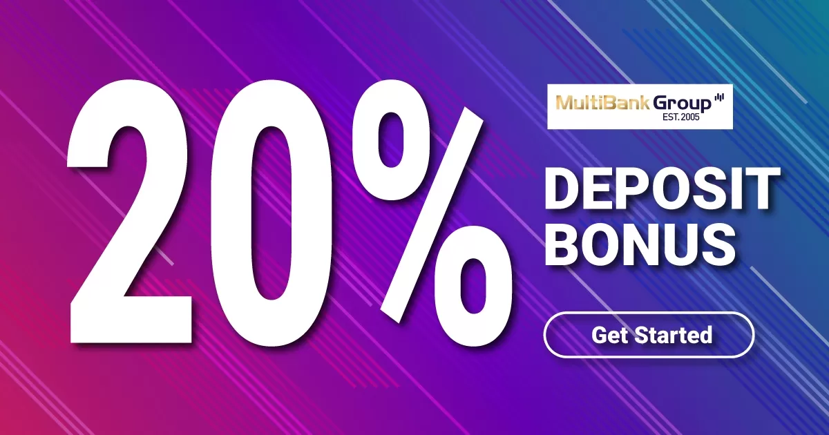 MultiBank 20% Forex Withdrawable Deposit Bonus