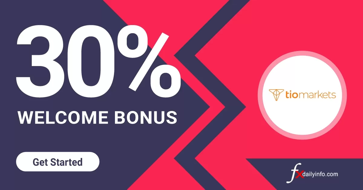 TIOmarkets 30% Free Forex Credit Bonus 2022