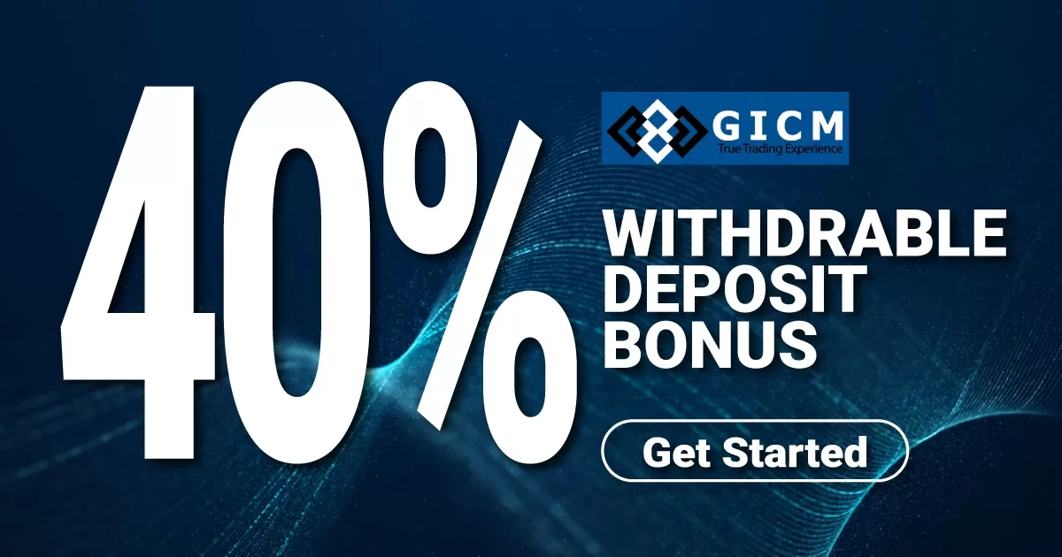 GIC Markets 40% Forex Bonus Promotion