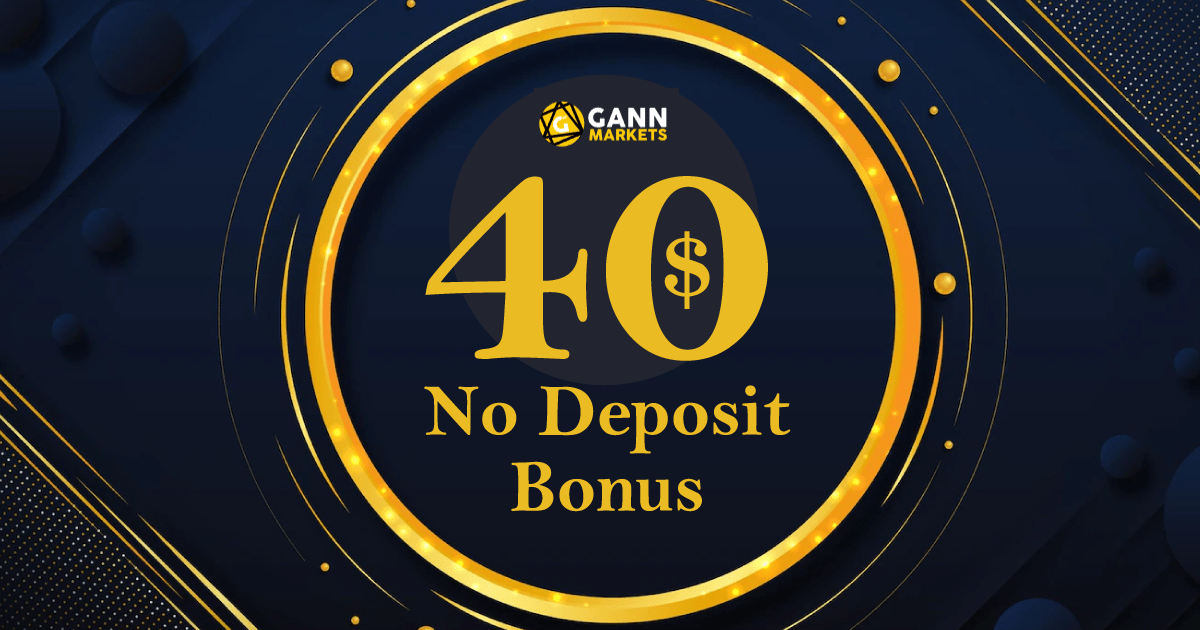 40$ No-Deposit Bonus UK - Gann Markets