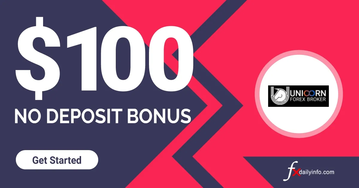 UNFXB 100 USD Forex No Deposit Bonus 2022