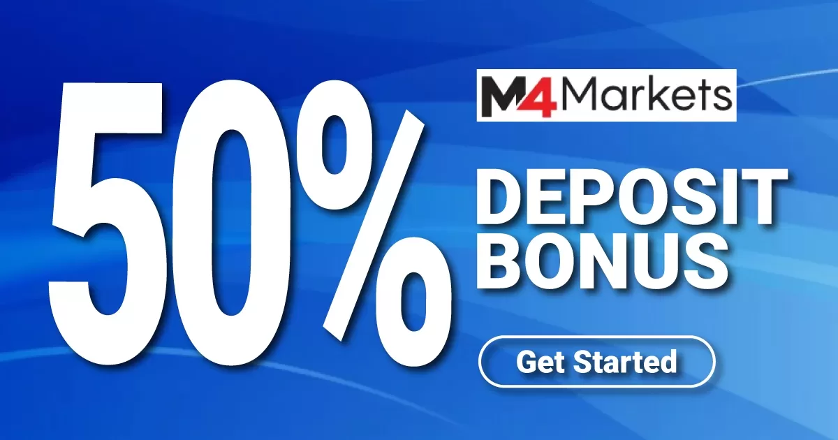 Get 50% Deposit Bonus on M4 Markets