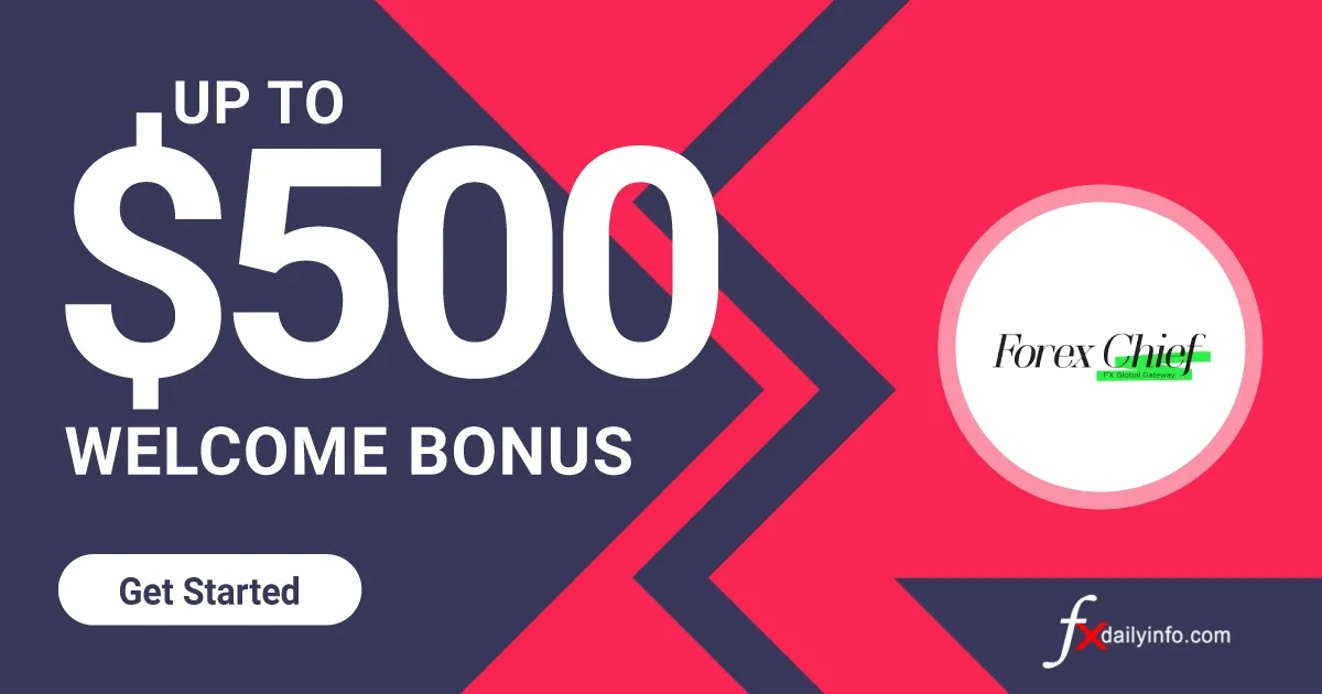 ForexChief Up to 500 USD Forex No Deposit Bonus