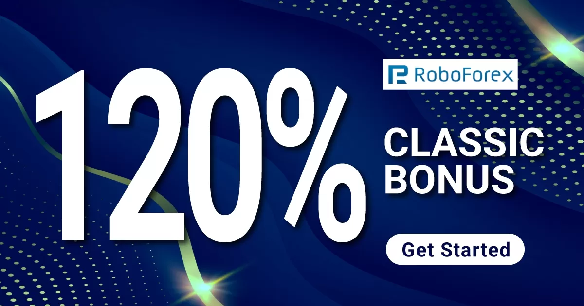 Get a 120% Classic Trading Bonus from RoboForex