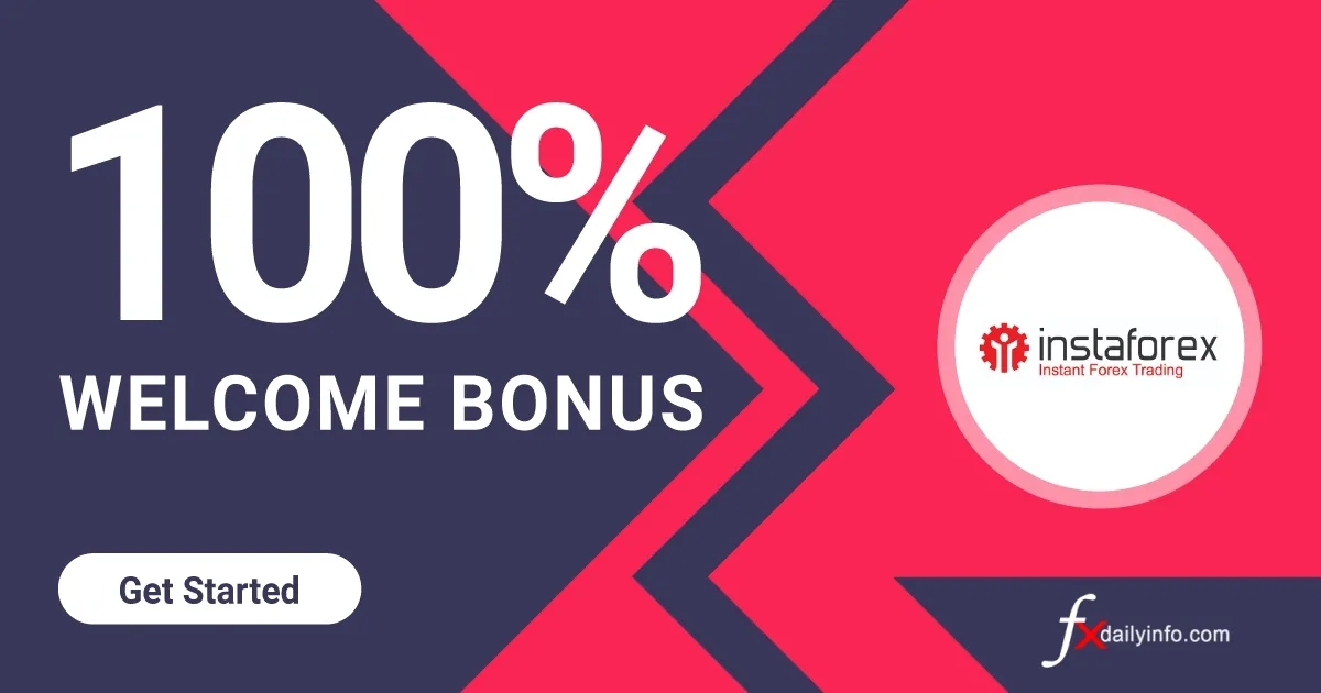 100% Forex Welcome Deposit Bonus by Instaforex