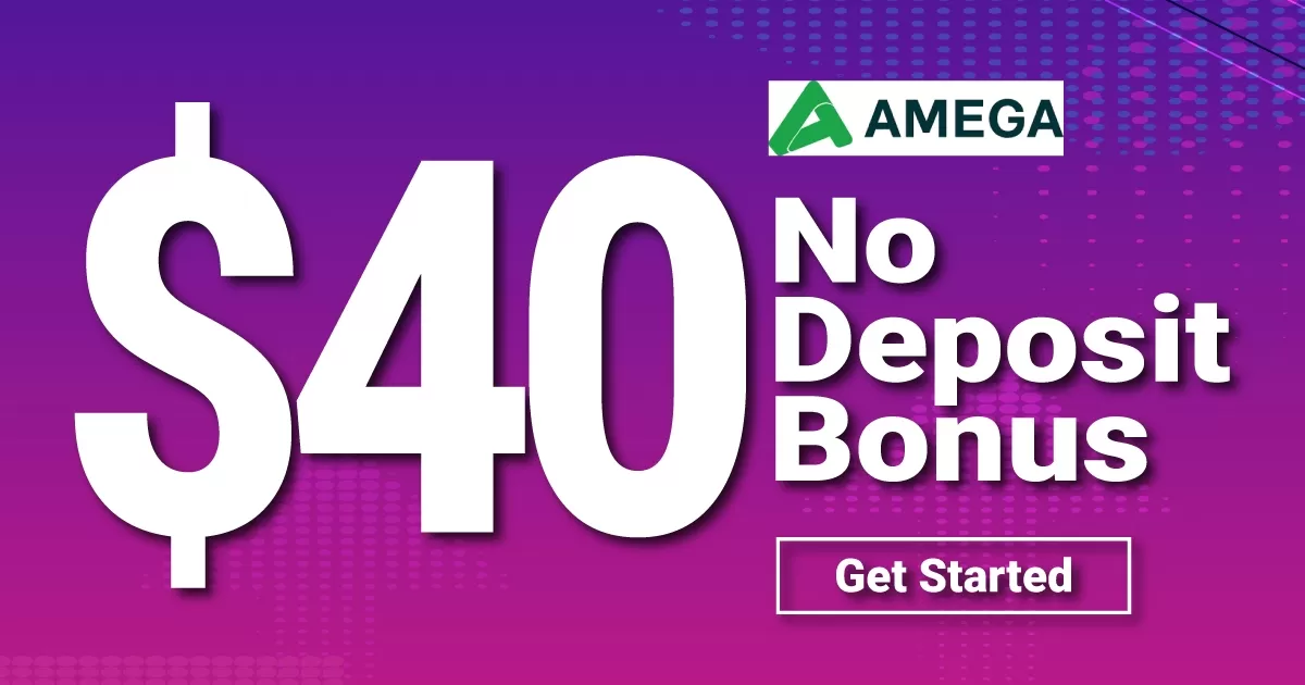 AmegaFX $40 Forex No Deposit Welcome Bonus