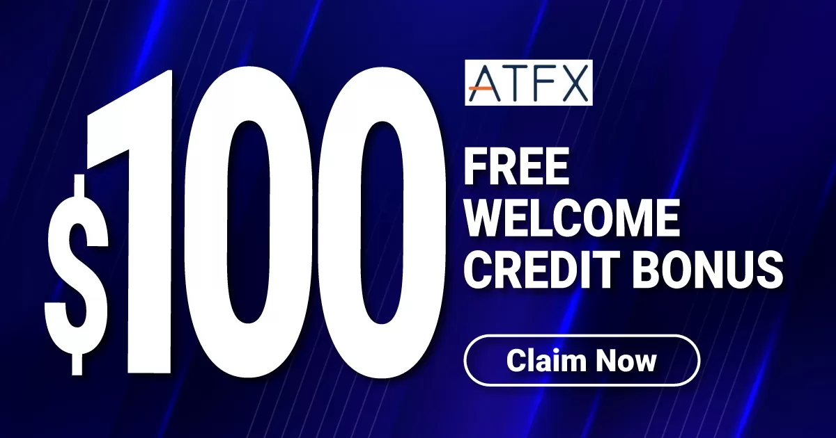 ATFX $100 Free Welcome Credit Bonus Offer