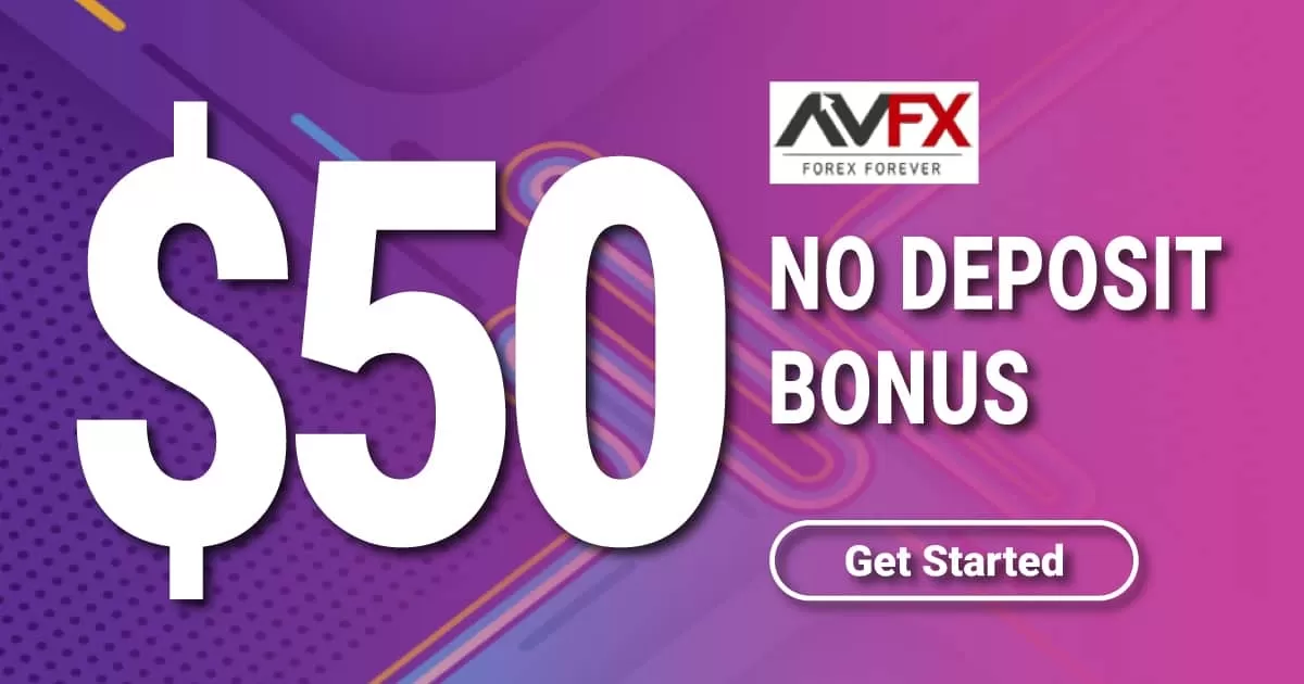 Get Free $50 USD No Deposit Trading Bonus on AVFX Capital