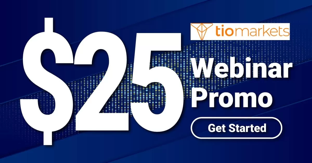 Receive $25 Free Webinar Promotion from TIO Markets