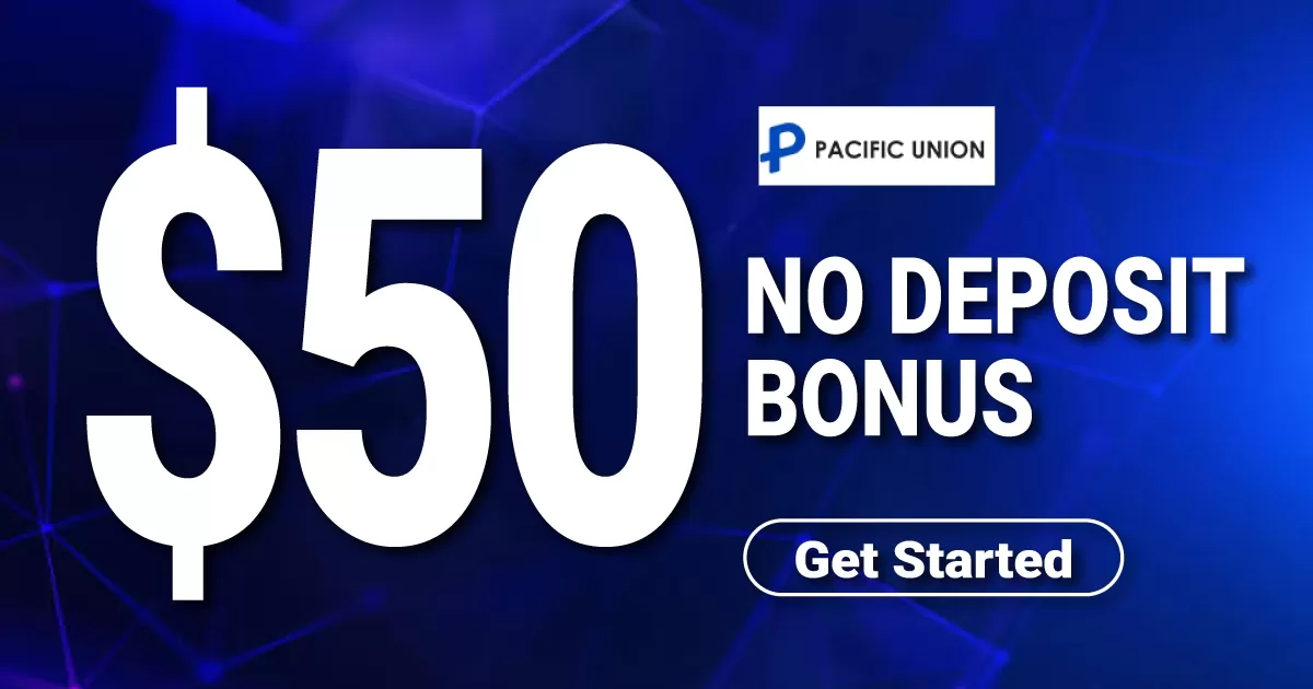 Pacific Union $50 Forex No Deposit Bonus