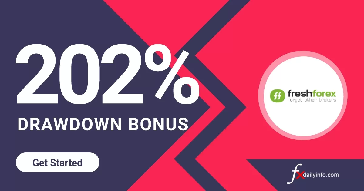 Freshforex 202% Forex tradeable Bonus