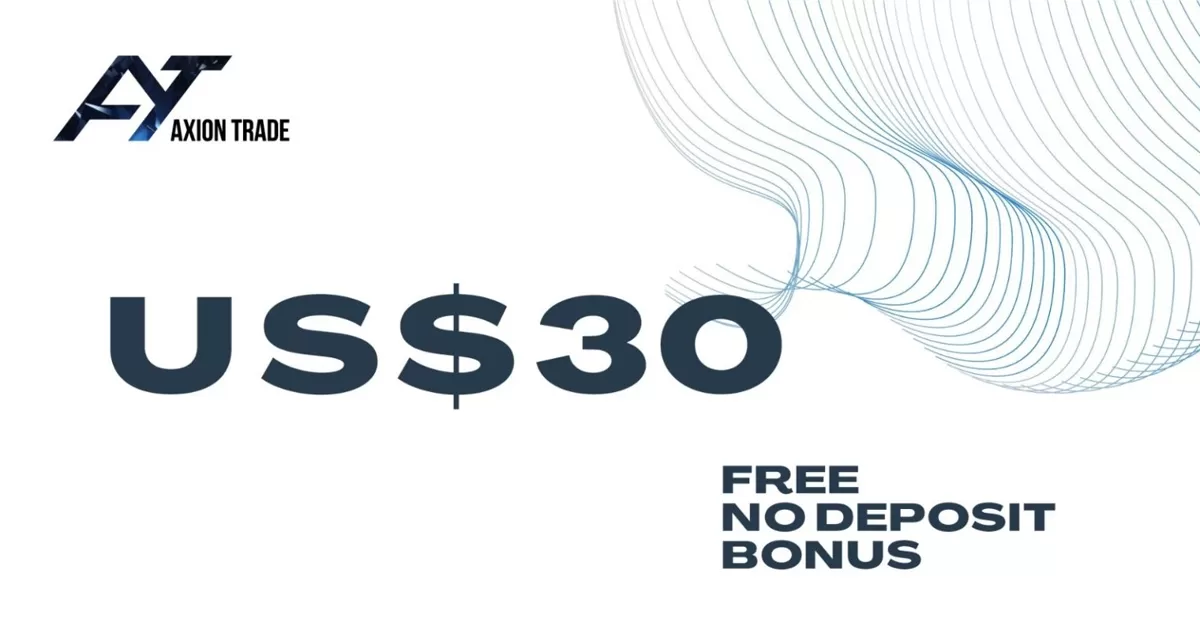 30 USD Axion No Deposit Required Bonus