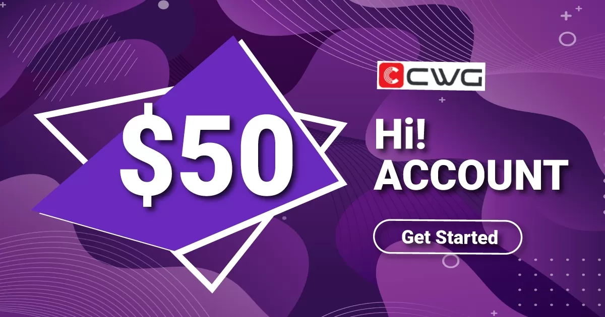 CWG MARKETS $50 Forex No Deposit Bonus Hi! Account