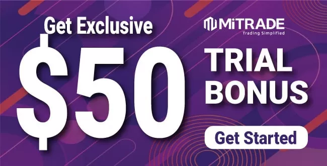 MiTrade Forex No Deposit Trading Bonus