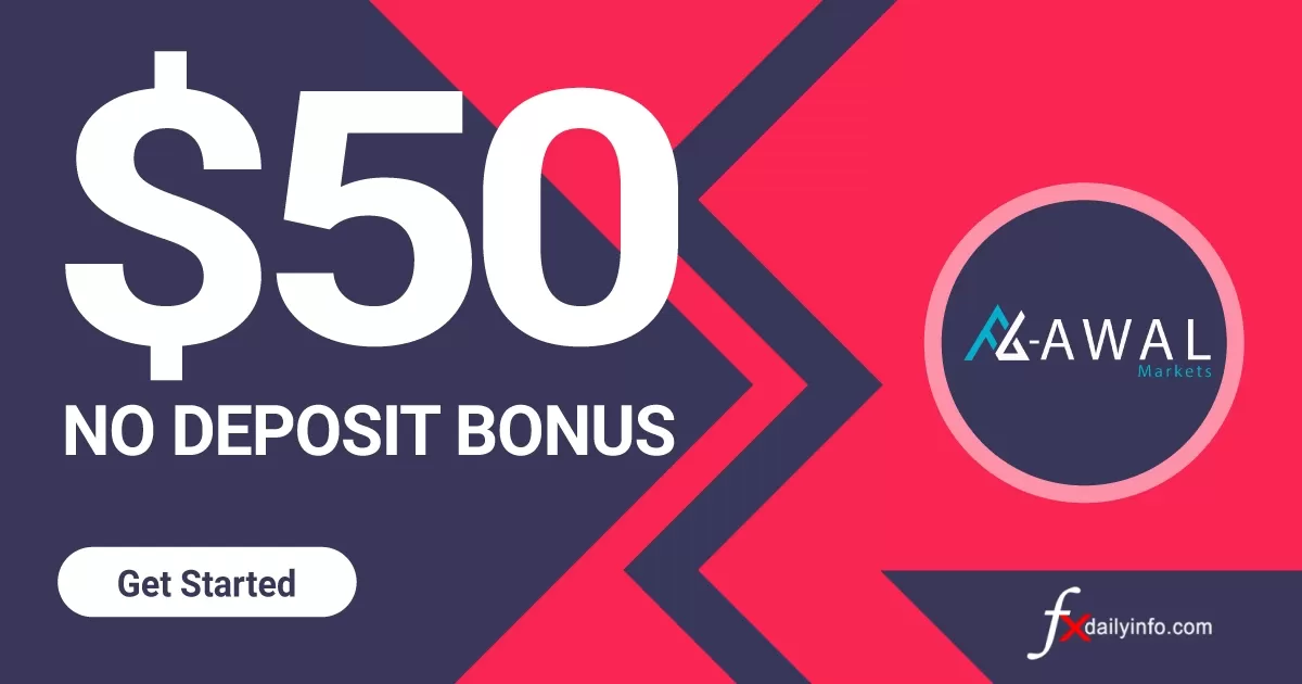 50 USD Forex No Deposit Bonus from Al Awal Markets