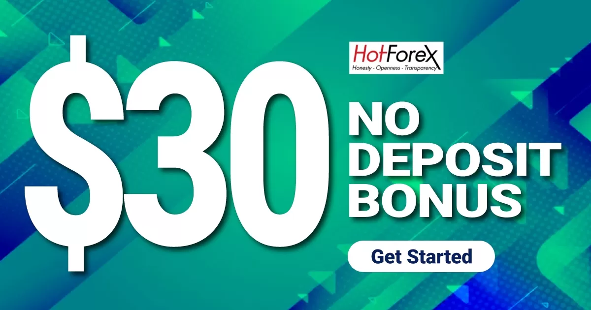 Get $30 Free No Deposit Bonus on HotForex