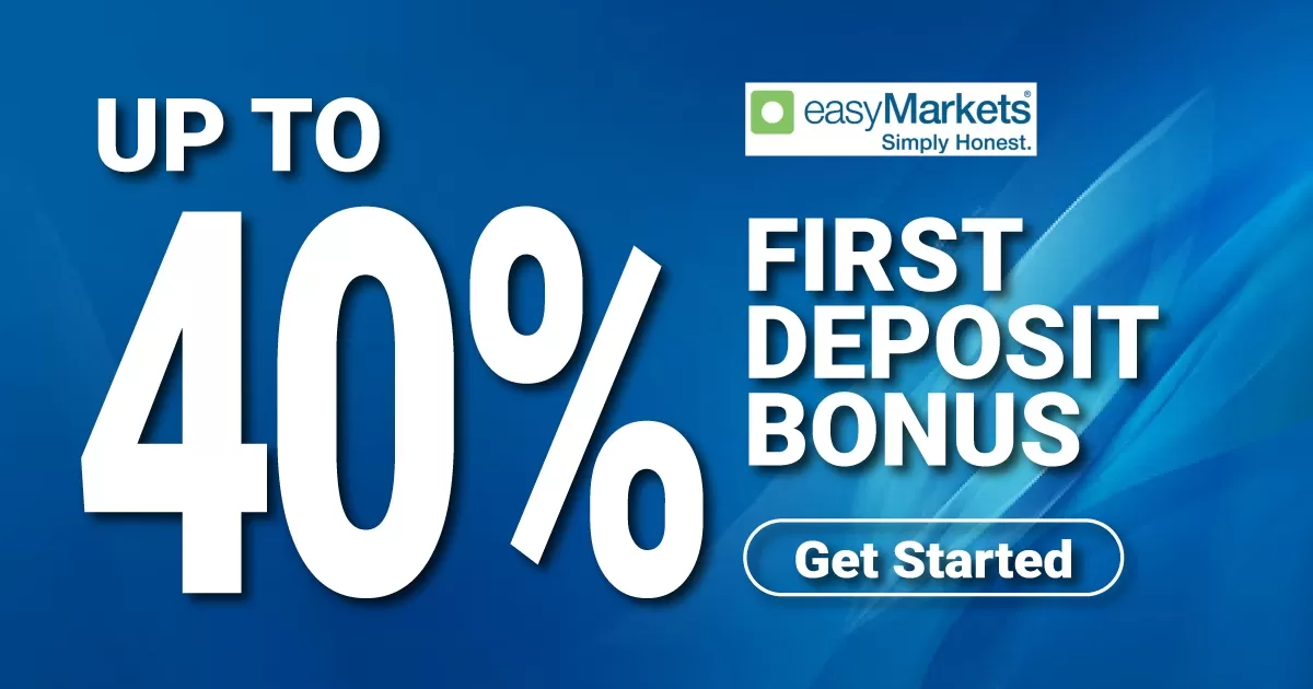 Easy Markets 50% First Deposit Bonus