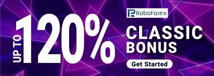 Up to120% Deposit Bonus Promotion from Roboforex