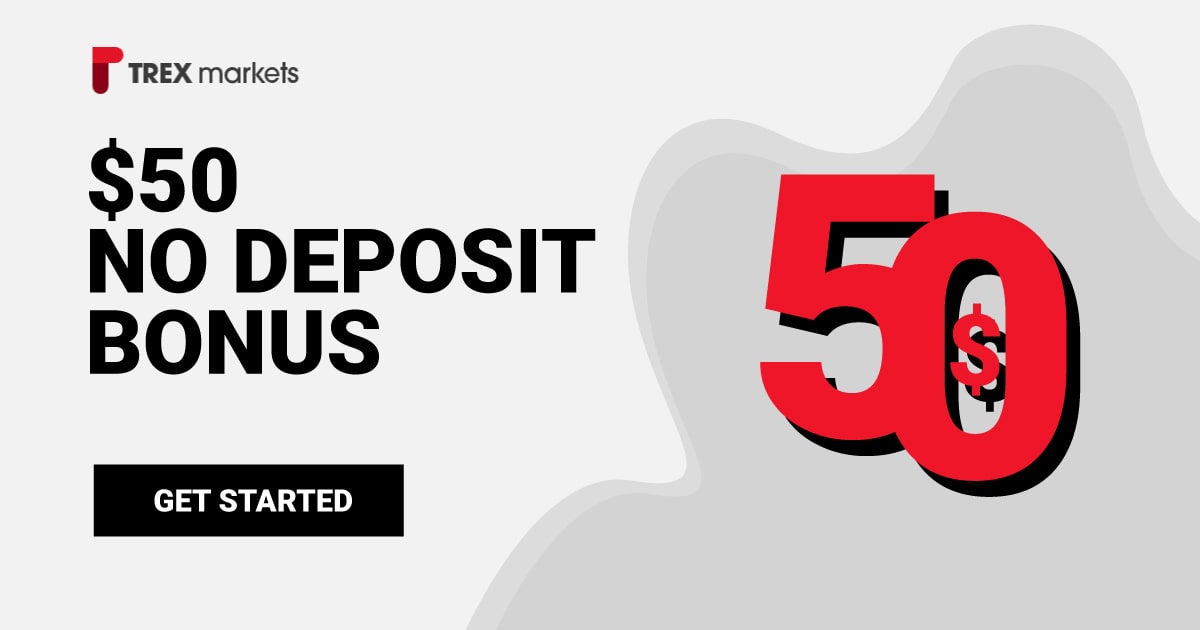 $50 Forex No Deposit Bonus - TrexMarkets