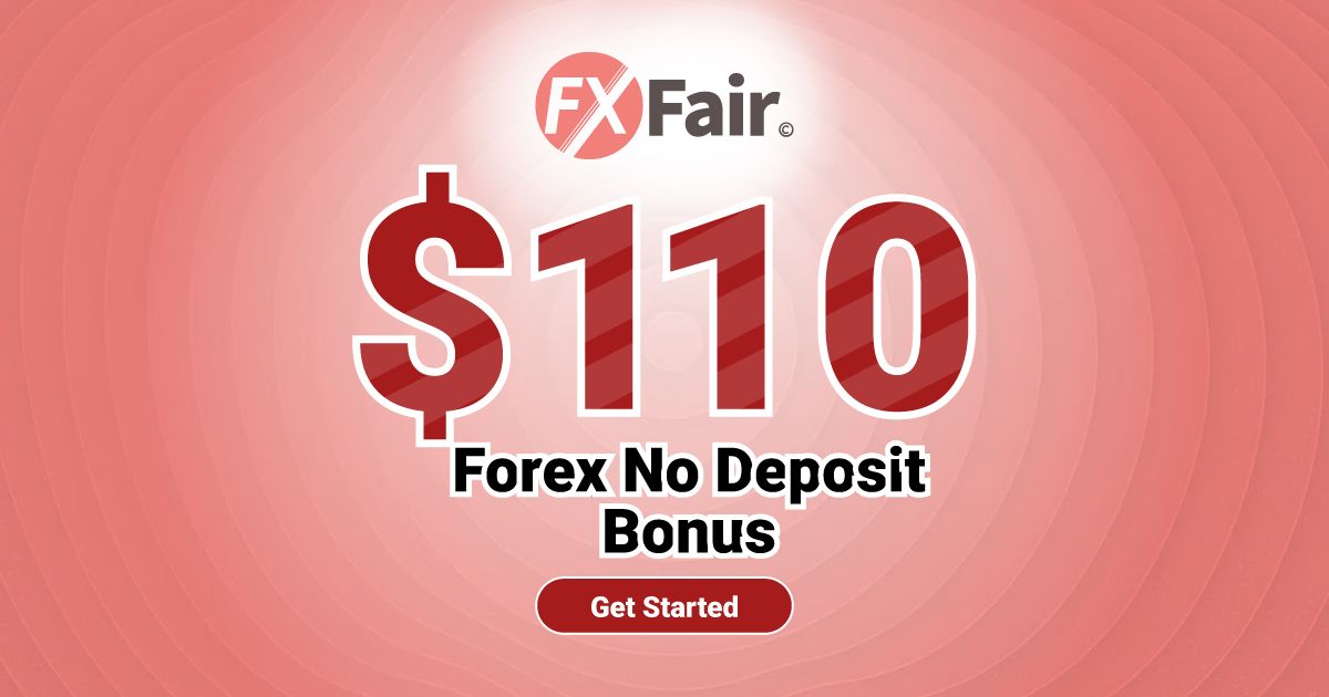 New $110 Forex No Deposit Bonus from FXFair
