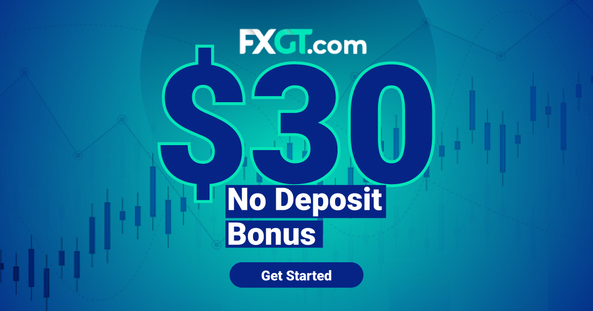 FXGT $30 Forex No Deposit Bonus for Limited Time Offer