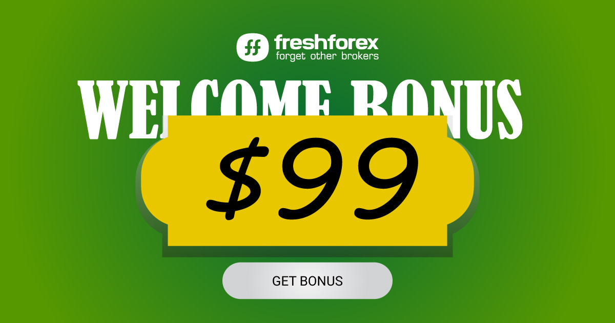 Get $99 Welcome Bonus by FreshForex - Don't Miss Out!