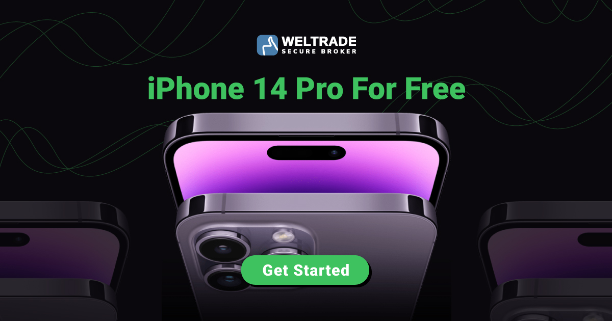 Win an iPhone 14 Pro for Free from  Weltrade