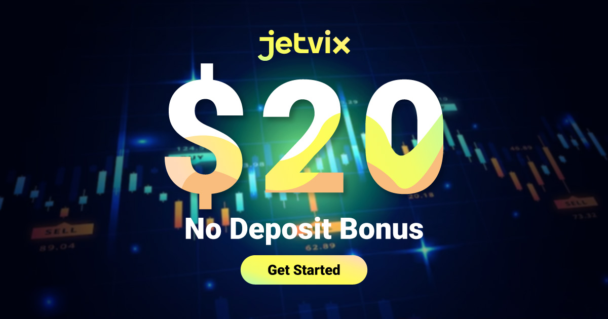Jetvix $20 Forex Non-Deposit Bonus