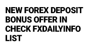 New Forex Deposit Bo