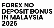 Forex No Deposit Bon