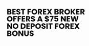 Best Forex Broker of