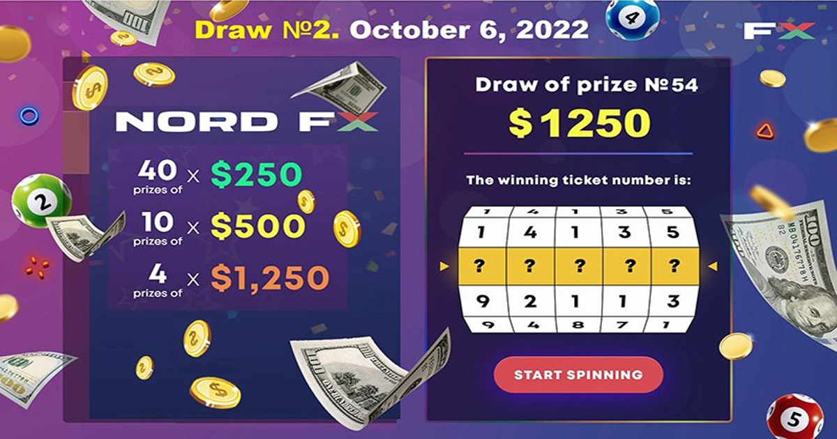 NordFX Super Lottery 54 More Winners Get $20000