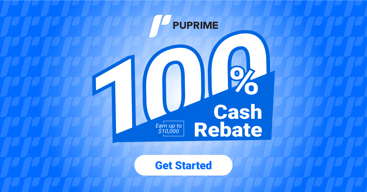 Get a 100% Cash Rebate from PuPrime