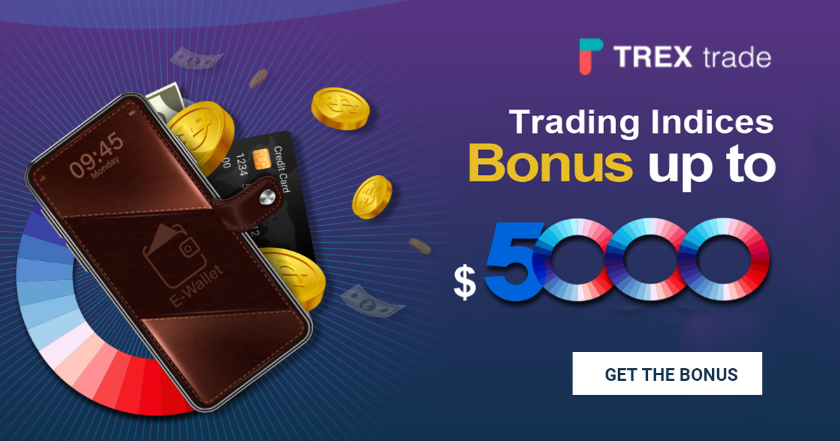 Earn up to $5000 USD! by depositing on TREXtrade