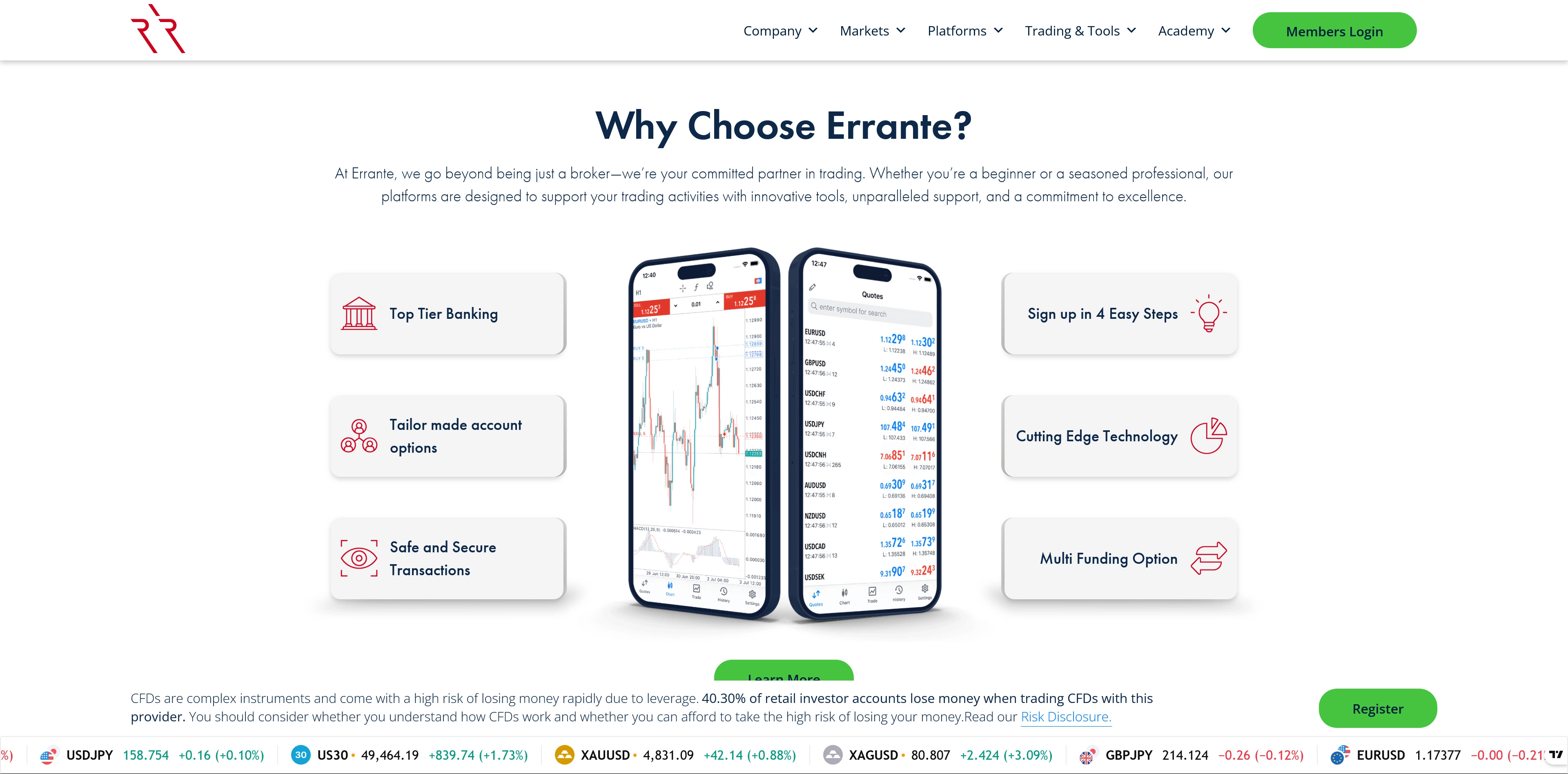 Errante Forex Broker Review