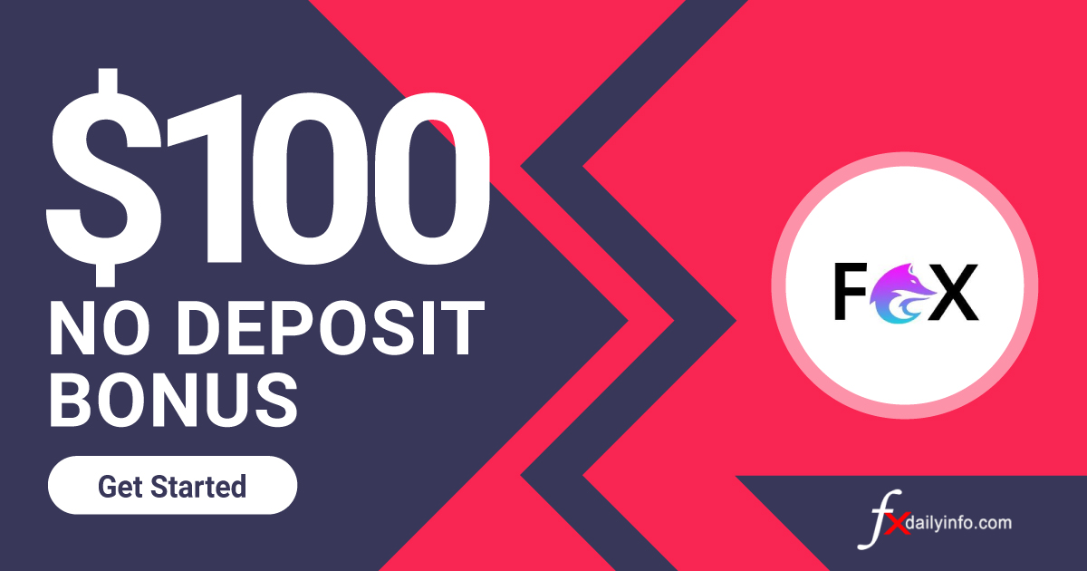 100 USD tidak ada bonus Deposit dari Fox