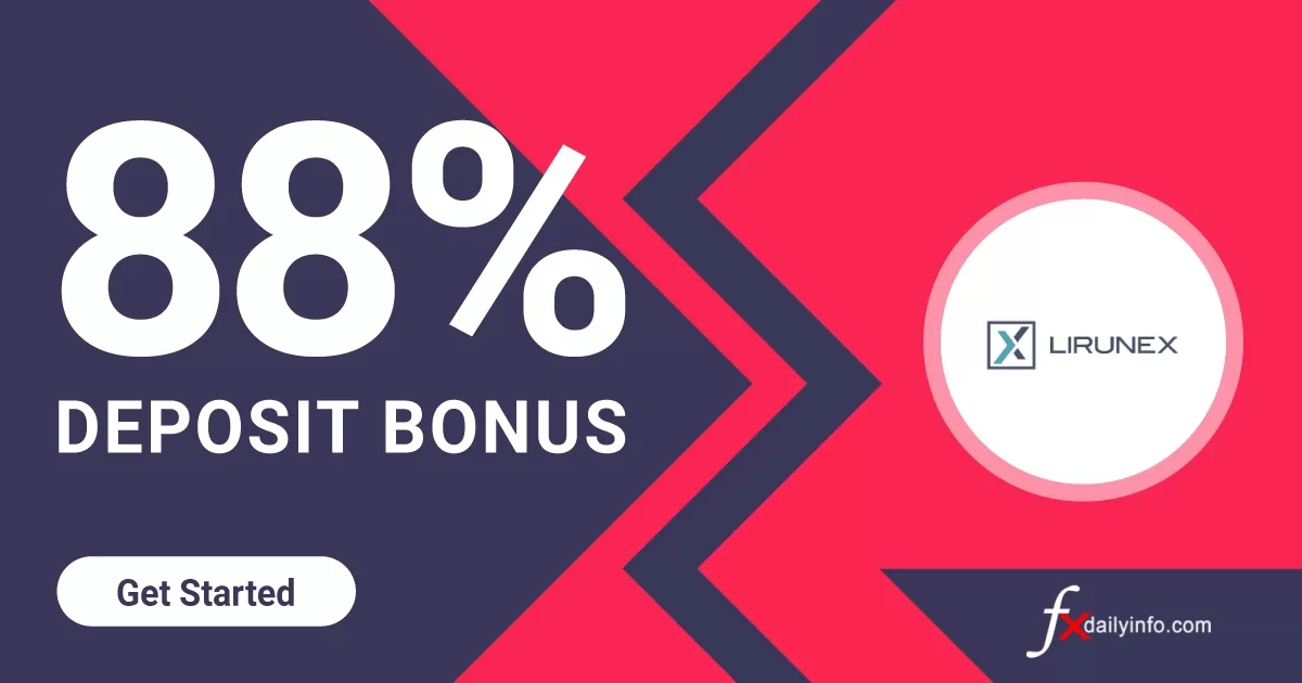 Lirunex 88% Bonus Deposit (bonus hingga 