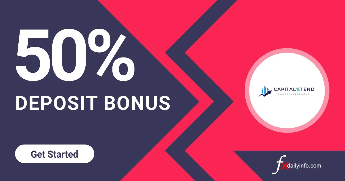 CapitalXtend 50% Bonus Deposit Forex 202