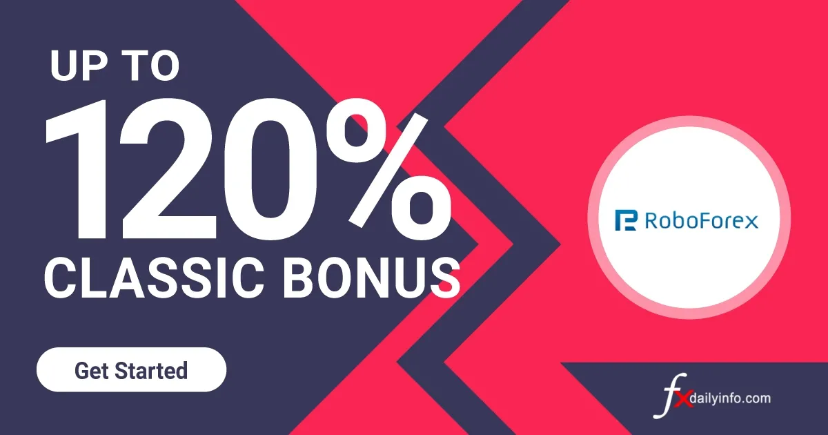 Forex hingga 120% Bonus klasik oleh Robo